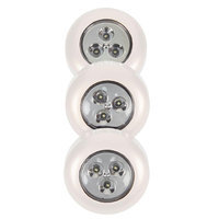 LightIt! Under Cabinet Lighting White Stick-On Light (3-Pack) 30010-308