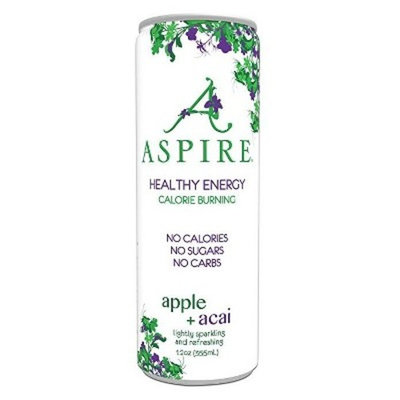 Aspire Apple = Acai Energy Drink - 12 fl oz Can