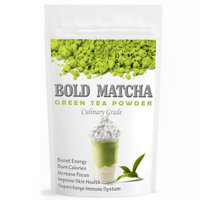 Wmbr Corp Bold Matcha (160z) - USDA Organic, Kosher & Non-GMO Certified, Vegan and Gluten-Free. Pure Matcha Green Tea