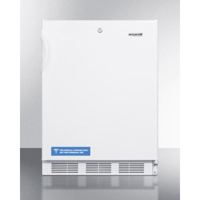 Summit FF7LADA 5.5 Cu. Ft. White Undercounter Compact Refrigerator