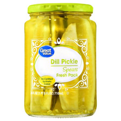 Great Value Dill Pickle Spears