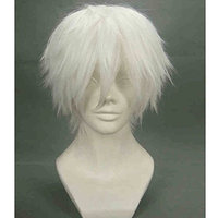 Mainlead Tokyo Ghoul Tokyo Guru Kaneki Ken Cosplay Halloween Wig Silver White