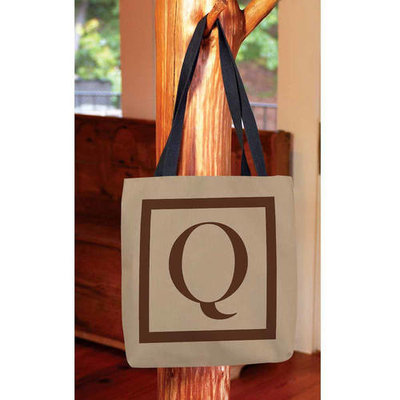 Thumbprintz - Classic Block Monogram Tote Bag