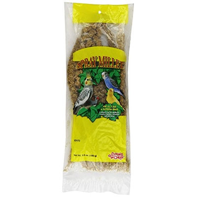 Hagen Living World Spray Millet: 3.5oz 6-Pack