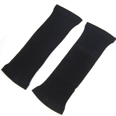Topro Slimming Ladies Black Weight Loss Arm Shaper Cellulite Fat Buster Wrap