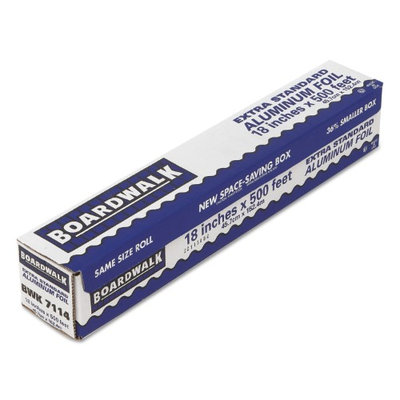 Boardwalk BWK 7114 Extra Standard Aluminum Foil Roll 18 in. x 500apos;