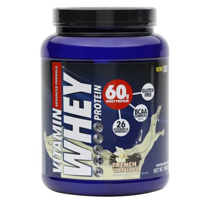 Vitamin Whey Protein, French Vanilla, 1lb 7oz