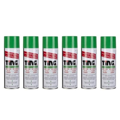 Ting Athlete's Foot and Jock Itch Anti Fungal Spray Powder - 4.5 oz (Pack of 6)