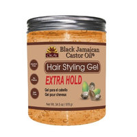 Okay OKAY-BJGX34 34.5 oz Black Jamaican Hair Styling Gel Extra Hold
