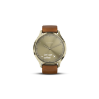 Garmin vivomove HR Gold Stylish Hybrid Smartwatch