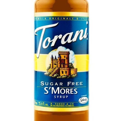 Torani Sugar Free S'mores Flavoring Syrup - 750 ml