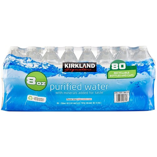 Kirkland Ounce Water Bottle Ounce Water Bottle Bottled Water
