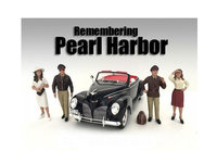 American Diorama 77472-77473-77474-77475 1 by 24 Scale Remembering Pearl Harbor Figure Set 4 Piece