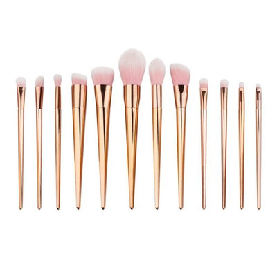 AutumnFall Makeup Brushes, Premium Synthetic Kabuki Makeup Brush Set Foundation Eyeshadow Blush Concealer Powder Brush Kit (RoseG