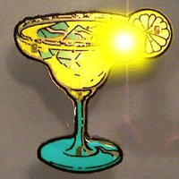 Blinkee Margarita Flashing Body Light Lapel Pins