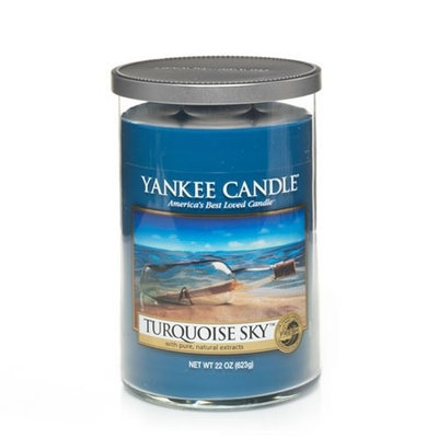 Yankee CandleA Turquoise SkyA Large 2-Wick Lidded Candle Tumbler