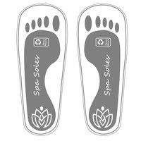 Ecv Brands Disposable Stick On Feet Pad Spa Soles Tanning Sandals - 100 Pair