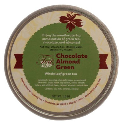 Heavenly Tea Inc. Heavenly Tea Leaves Chocolate Almond Green Loose Leaf Tea Canister, 1.5 oz.