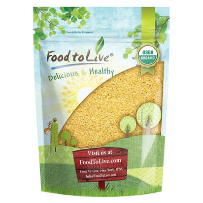 Organic Whole Wheat Couscous by Food to Live (Non-GMO, Bulk) (3 Pounds)