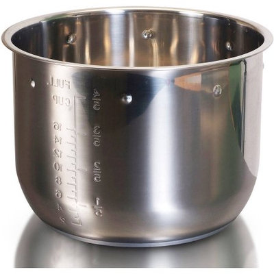 Hsn.com Elite Stainless Steel Cooking Pot for 8qt Pressure Cookers