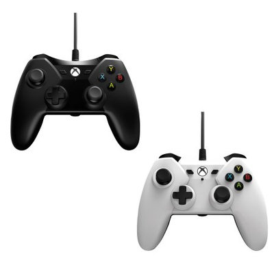 2 Pack PowerA Wired Controller For Xbox One - Black/White