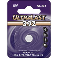 Ultralast UL-392 Watch/Electronic Battery D392B and 392BP Equivalent