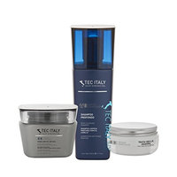 Tec Italy Texturizing Pack: Pasta De La Aragna 2 Oz. + Modellare Gel Battuto 9.8 Oz. + Shampoo Profondo 10.1 Oz.