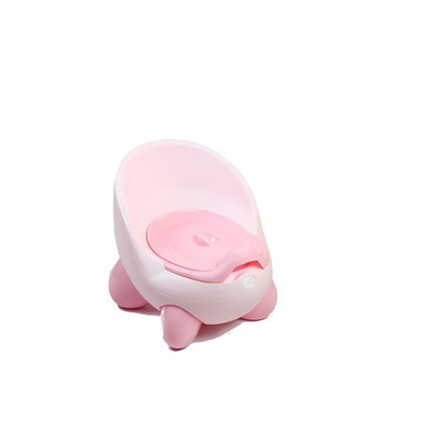 Potty Training Pink Eggy Potty - Great Modern Colorful Comfortable Potty with Cover - Fun Baby Potty for Potty Training Your Baby or Toddler to Use the Potty- Pink