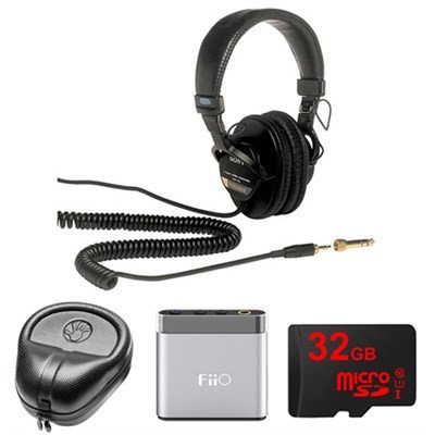 Sony Professional Headphones - MDR7506 w/ M-Audio Amp. Bundle