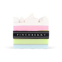 FinchBerry Darling Soap - Handcrafted Vegan Soap - Aromas of Cherry Blossom, White Lily, Violet, and Vanilla | 1 Bar