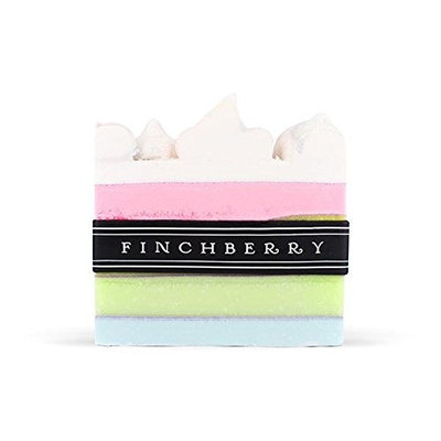 FinchBerry Darling Soap - Handcrafted Vegan Soap - Aromas of Cherry Blossom, White Lily, Violet, and Vanilla | 1 Bar