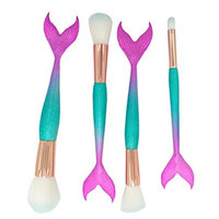 YRD TECH 4PCS Make Up Foundation Eyebrow Eyeliner Blush Cosmetic Concealer Brushes