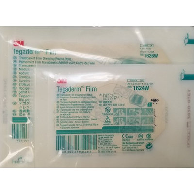 3M Tegaderm Transparent Film Dressing Multipack 4x4, 2x2 Pack of 20