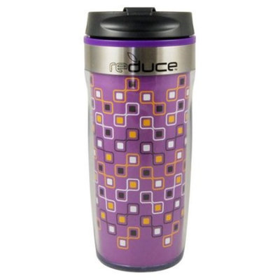 Reduce Dash 16 oz Purple Abstract Tumbler