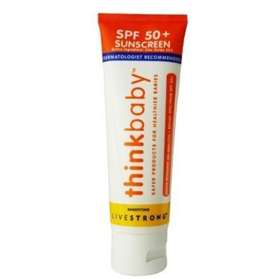 Thinkbaby - SPF 50+ Braod Spectrum Organic Sunscreen - 3 oz - 2 pack