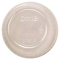 DIXIE DF9OF Dome Lid,9 oz, Clear, PK1000