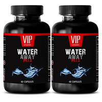 Anti bloating pills - WATER AWAY DIURETIC PILLS - Potassium Dietary Supplement - 2 Bottles 120 Capsules