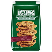 Tate's Bake Shop Tates, Cookies Oatmeal Raisin, 7 Oz (Pack Of 6)