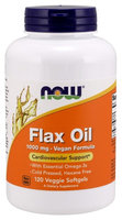 Flax Oil 1,000 mg Now Foods 120 VegGel
