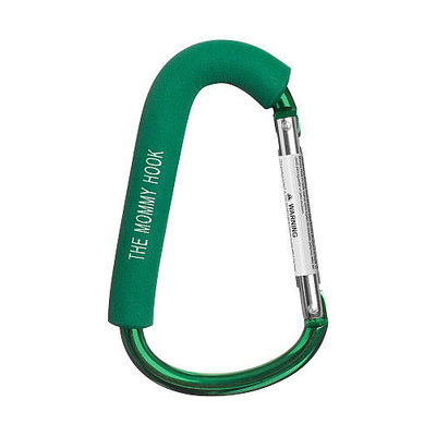 The Mommy Hook Stroller Hanger - Forest Green