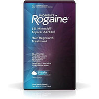 Rogaine Women's Hair Regrowth Treatment, 4 Month Supply, 2.11 oz cans, 2 ea (7 Pack)