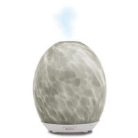 MarbleMist Glass Ultrasonic Diffusing Mister in Slate Gray