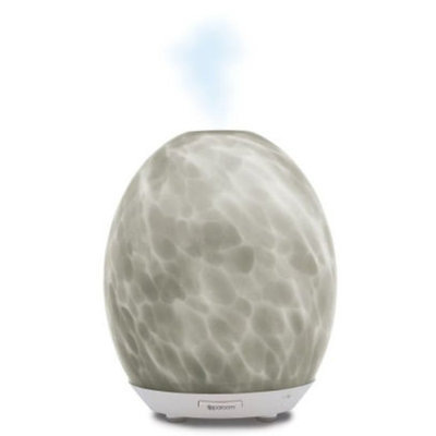 MarbleMist Glass Ultrasonic Diffusing Mister in Slate Gray