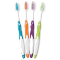 Freshmint 2182151 Adult Rubber Handle Toothbrush