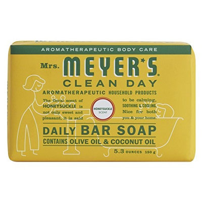 Mrs. Meyer's Clean Day Bar Soap, Lemon Verbena, 5.3 Oz - 2 Pack