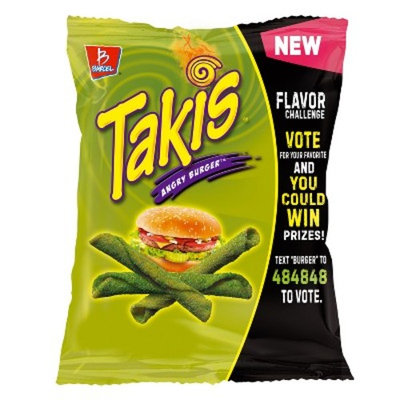 Barcel Takis Angry Burger Tortilla Chips - 4oz