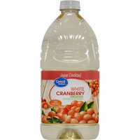 Great Value White Cranberry Juice Cocktail, 64 oz