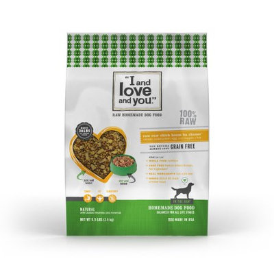 I and Love and You In the Raw Chicken Recipe Dehydrated Dog Food, 5.5 lbs.