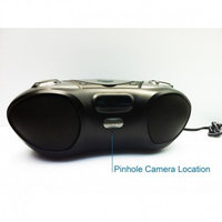 Boombox Covert Wifi Spy Nanny Hidden Camera