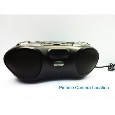 Boombox Covert Wifi Spy Nanny Hidden Camera